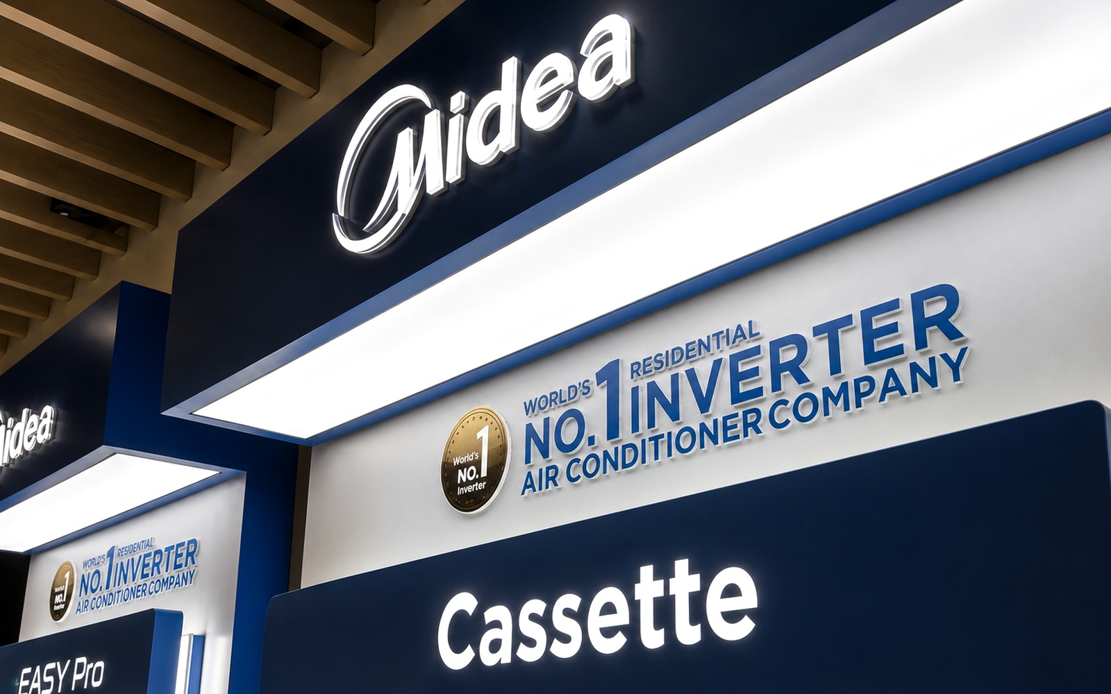 Midea Cassette Air Conditioner Display by REYI