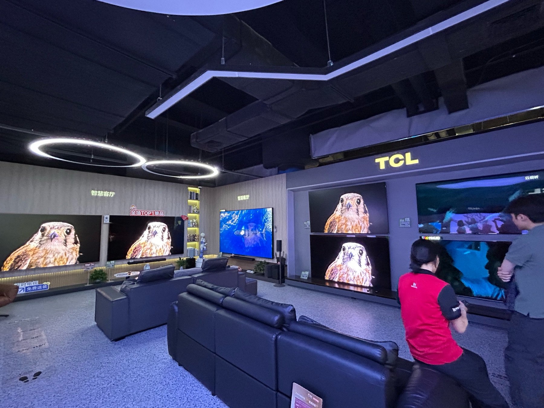 TCL Audio-Visual Experience Area project gallery image 5 by REYI